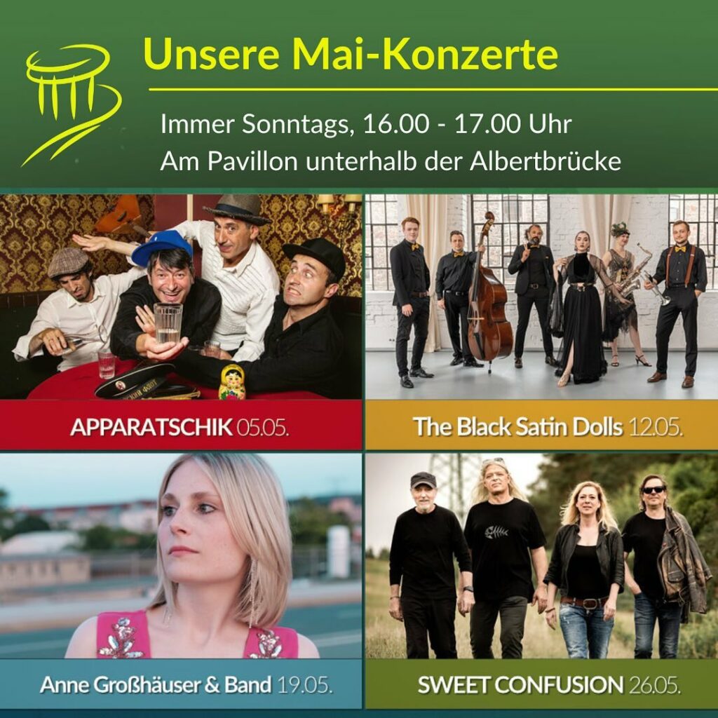 Saisonstart im Mai - Kultur am Pavillon 2024