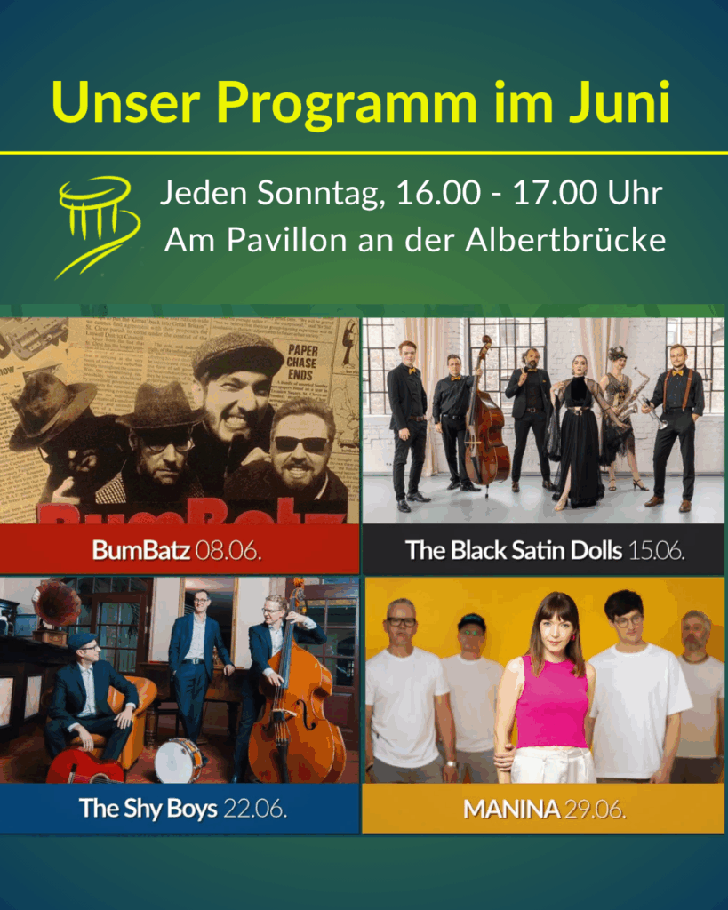 Spielplan im Juni - Kultur am Pavillon 2025
