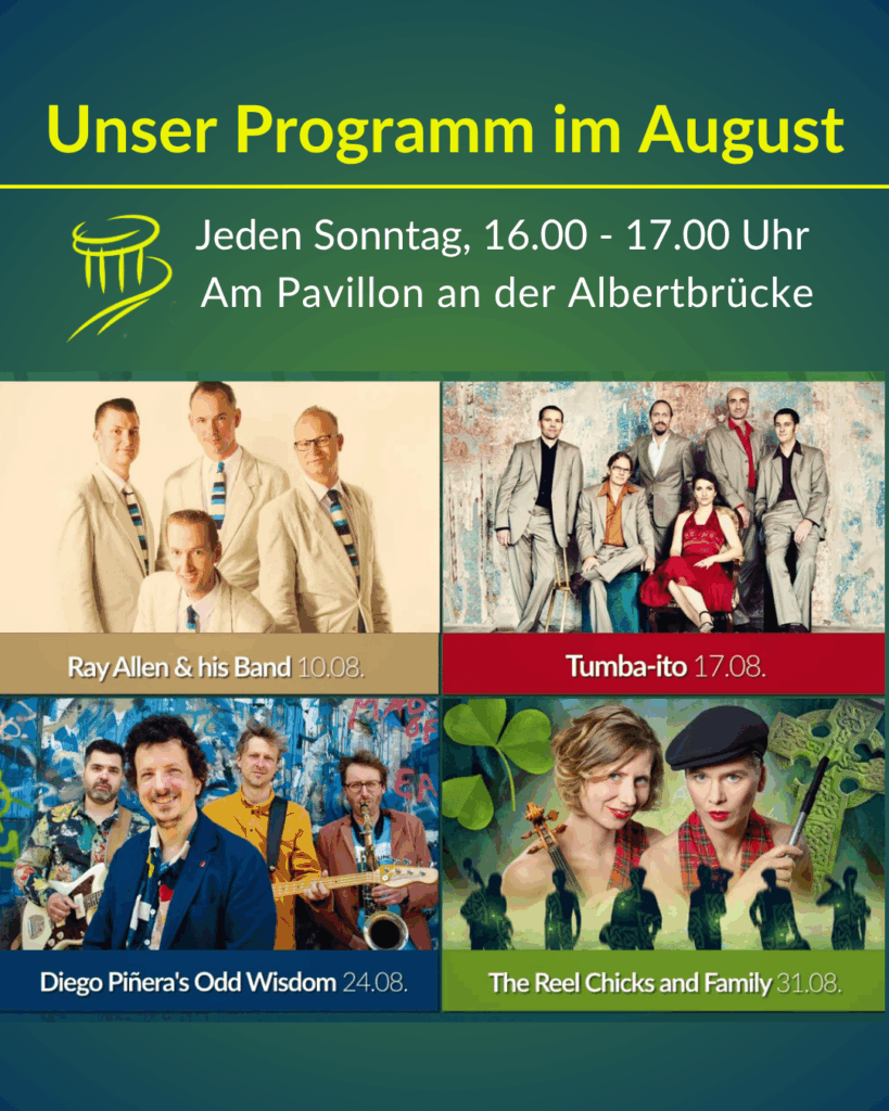 Spielplan im August - Kultur am Pavillon 2025