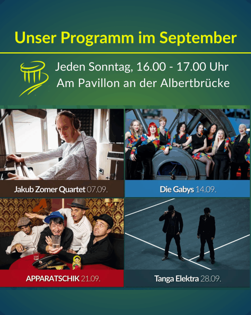 Spielplan im September - Kultur am Pavillon 2025